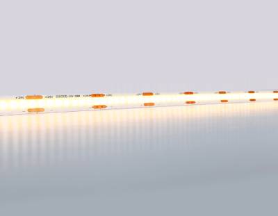 Светодиодная лента GS4651 COB 320Led/ 10W m/ 24V IP20 3000K 5m кратность резки 50mm (2 конт.)