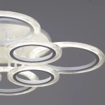 09812-3.3-4+4A WH (RGB) светильник потолочный Reluce, LED