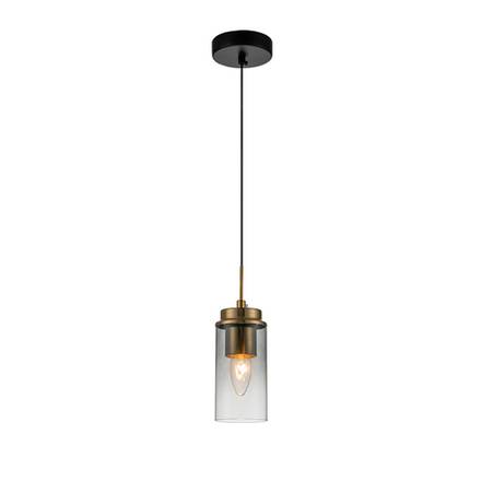 Подвесной светильник Escada 2118/1S E14*40W Black/Brass