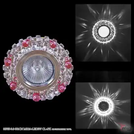 00755-9.0-001CN MR16+LED3W CL+PK светильник точечный Reluce, GU5.3х1