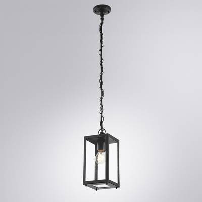 Уличный подвесной светильник Arte Lamp BELFAST A4569SO-1BK, 1хE27