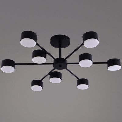 03738-0.3-09 BK GX53 светильник потолочный