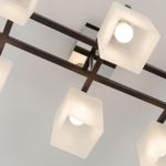 Citilux Оскар CL127161 Люстра потолочная Венге Хром