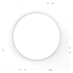 VLS070302 Светорегулятор встраиваемый VOLTUM S70 поворотно-нажимной 600 Вт, (белый матовый) (ТМ Maytoni)