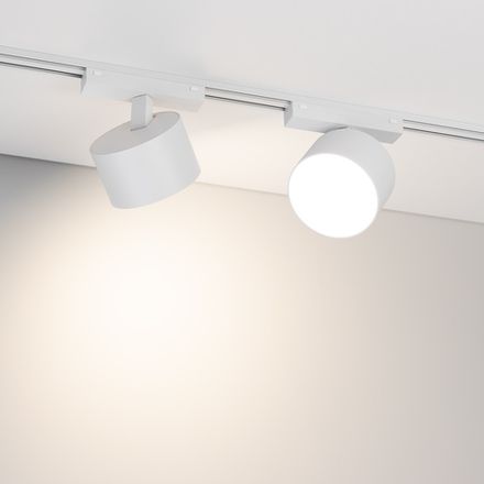 Светильник MAG-VIBE-RONDO-R90-10W Day4000 (WH, 110 deg, 48V) (Arlight, IP20 Металл, 5 лет)