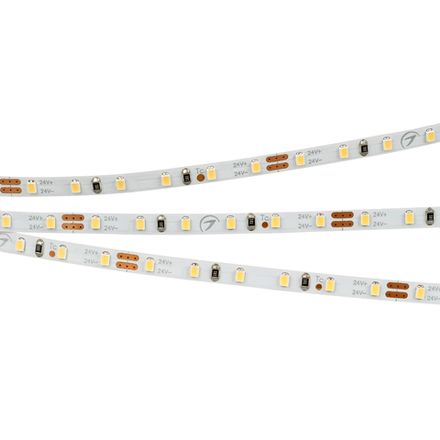 Светодиодная лента MICROLED-M120-4mm 24V Warm3500 (5.4 W/m, IP20, 2216, 5m) (Arlight, узкая)