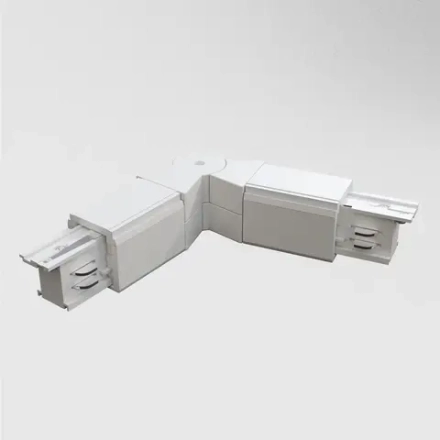 Коннектор поворотный шарнирный Trinity белый, TRA005CS-31W. TM Maytoni