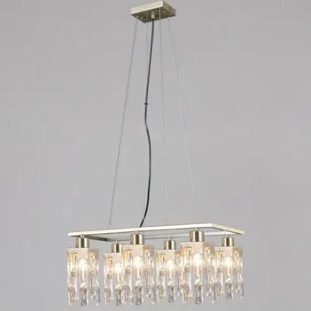 IL3601-6PSQ-26 AB DS светильник потолочный ILLUMICO, E14х6