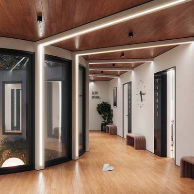 Профиль LINIA45-FANTOM-2000 ANOD (Arlight, Алюминий)