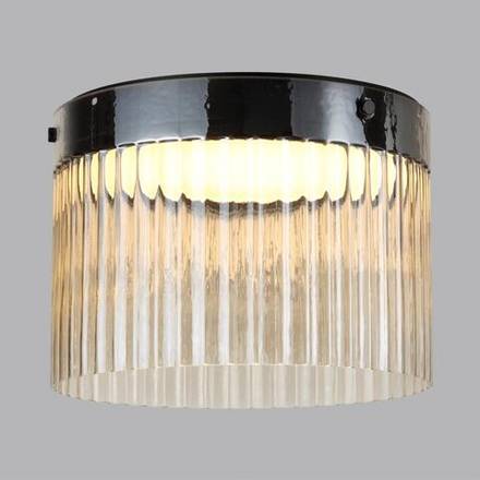 5047/24LC L-VISION ODL24 303 черный/светл.янтарный/металл/стекло Потолочный светильник LED 24W 4000К 2715Лм PILLARI