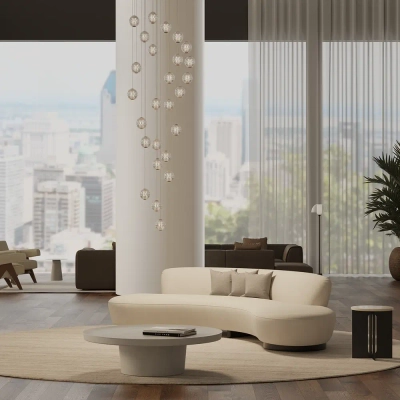 Подвесной светильник Сапфир / Sapphire 3000К 140Вт, MOD293PL-L140BS3K. TM Maytoni