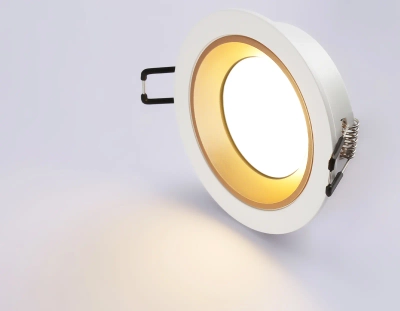 Встраиваемый точечный светильник MR16 A8922 WH/GD белый/золото MR16 GU5.3 D92*24