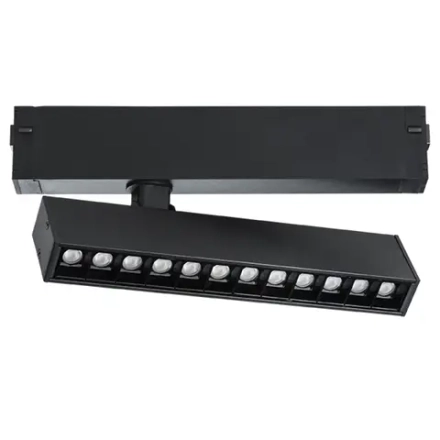 205317R Светильник д/1-фазного трека TETA LED 9W 700LM 24G ЧЕРНЫЙ PRO 3000-6000K DIM
