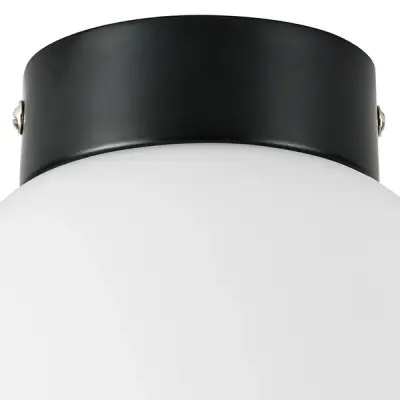 812017 Люстра GLOBO 1х40W E14 matt black/white Lightstar