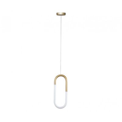 08271,33(4000K) Подвес Канто золото d14 h200 (высота корпуса светильника h34) Led 12W (4000K)