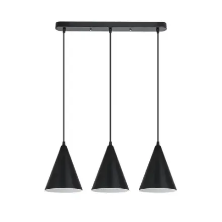 Подвесной светильник Arte Lamp LARK A7074SP-3BK, 3хE14