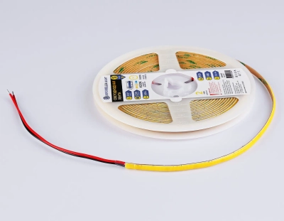 Светодиодная лента GS4612 COB 400Led/10W m/ 24V IP20 4500K/ 5m*5mm*2.1mm кратность резки 20mm (2 конт.)