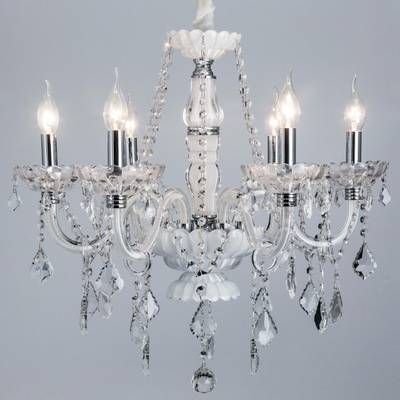 Citilux Финка CL353161 Люстра стеклянная подвесная Белая