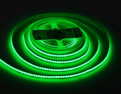 Светодиодная лента GS4951 COB 576Led/ 14W m/ 24V IP20 RGB/ 5m*10mm*3mm кратность резки 31.25mm (4 конт.)