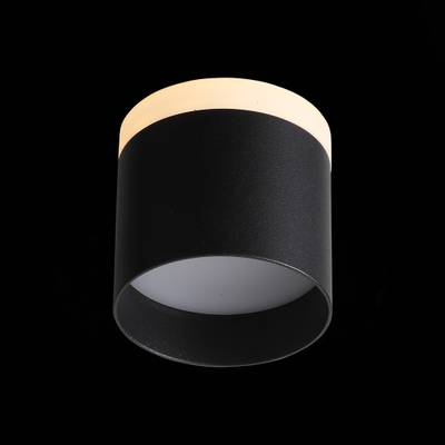 ST102.402.09 Светильник потолочный Черный LED 1*9W 3000K 702Lm Ra>80 120° IP20 D79xH75 170-240V