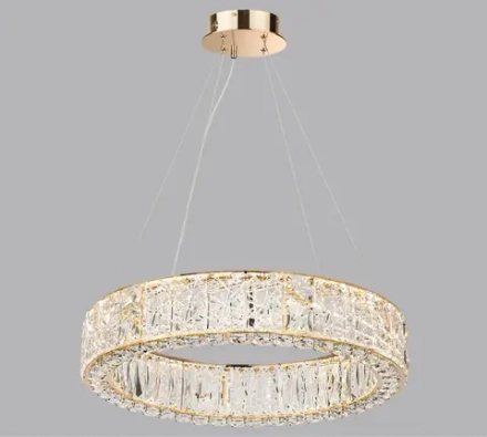 5071/70L HALL ODL24 595 золото/прозрачный/металл/хрусталь/стекло Люстра LED 52W 3700K VERSION