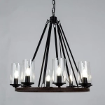 Подвесная люстра Arte Lamp DALIM A7014SP-8BK, 8хE14