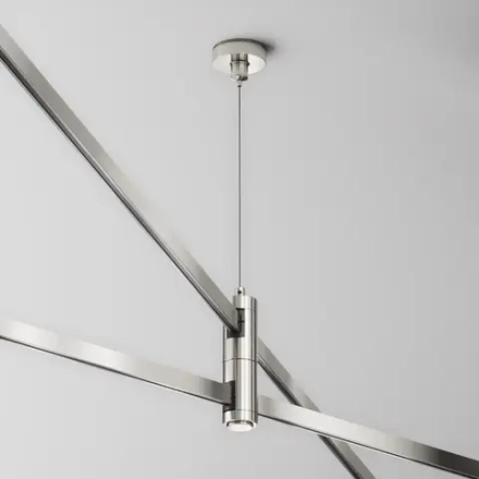 Подвес тросовый Hang двойной Flarity платина, TRA157SW-D1-PT. TM Maytoni