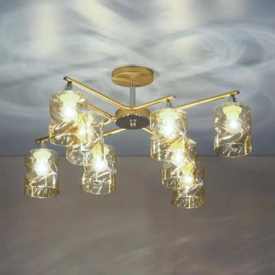 Citilux Клод CL137182 Люстра потолочная Золото