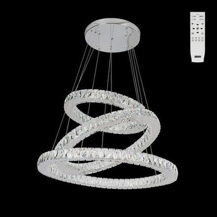 Eletto Olimpia EL330P90.1 LED Люстра хрустальная с пультом Хром
