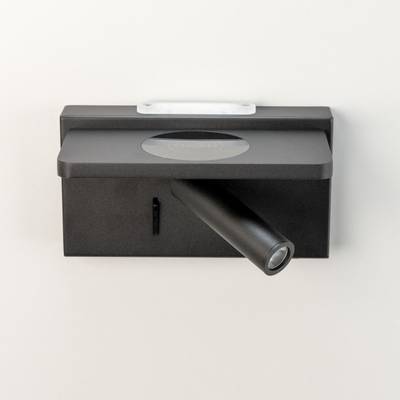 Citilux Декарт CL704371 LED USB QI Светильник поворотный Чёрный