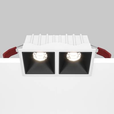 Встраиваемый светильник Alfa LED 4000K 2x10Вт 36°, DL043-02-10W4K-SQ-WB. TM Maytoni