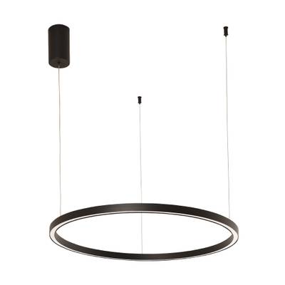 Подвесная люстра Arte Lamp SMOOTH A2223SP-1BK, 1хLED