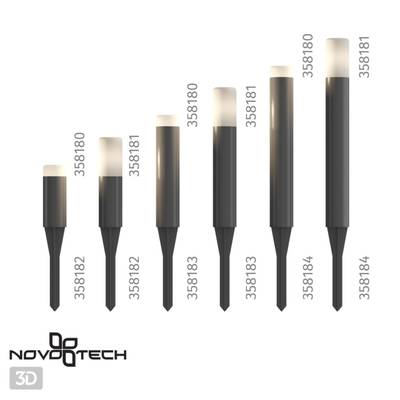 358183 STREET NT19 392 темно-серый Плафон для светильника (арт.358180-358181) NOKTA