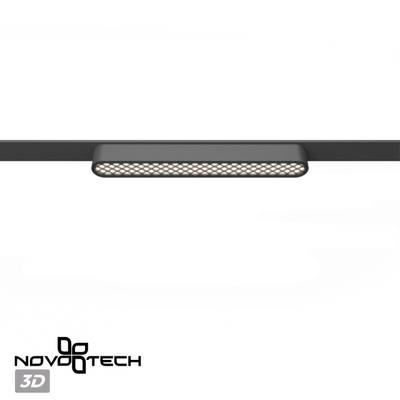 359246 SHINO NT23 047 черный Трековый светильник для низковольтного шинопровода IP20 LED 12W 48V 720Лм 3000К SMAL