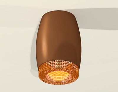 Комплект накладного светильника XS1124011 SCF/CF кофе песок/кофе MR16 GU5.3 (C1124, N7195)