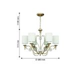 Подвесная люстра Lietta 2493-6P. ТМ Favourite