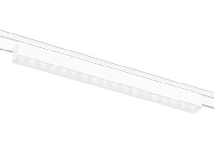 Светильник светодиодный трековый для шинопровода Magnetic Ultra Slim GV1414 WH белый IP20 18W 4200K 48V 24° 338*26*24