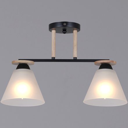 11630-0.3-02 BK+WOOD светильник потолочный