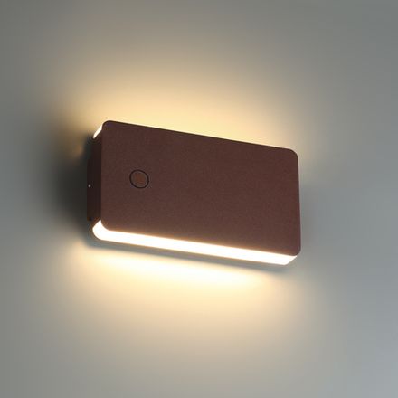 359591 STREET NT25 702 коричневый Светильник ландшафтный с переключ. цв. температуры IP54 LED 10W 100-240V 3000К\4000К\6000К STRAIT