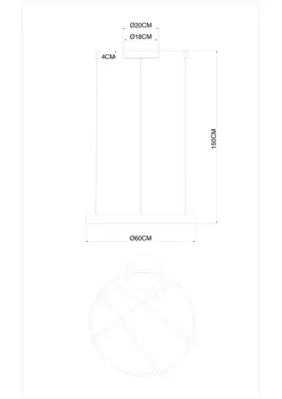 Подвесная люстра Arte lamp RICCO A1874SP-32BK, 1хLED