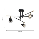 Потолочная люстра Trandy 4618-3C, 3*GU10*35W. ТМ F-Promo