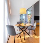 8302/1 MODERNI бронза/черный/бежевый, металл/текстиль Подвес E27 1*60W 220V TUNE