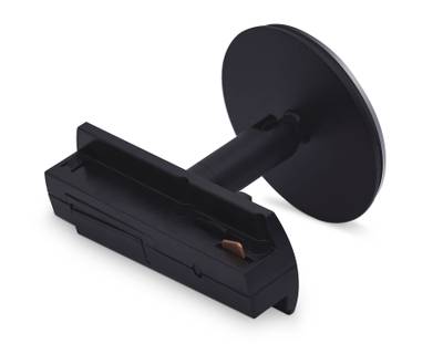 Крепеж трековый поворотный A2537 SBK черный песок D70*H66mm (для корпуса D70mm)