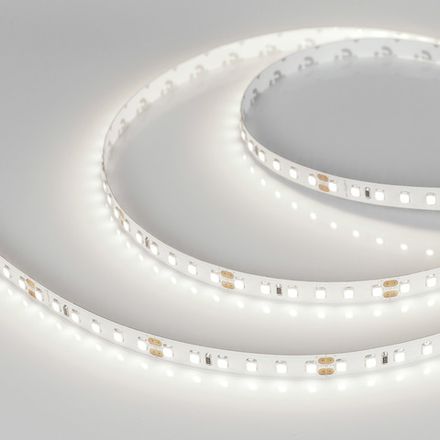 Светодиодная лента RT-A120-8mm 24V Day5000 CRI98 (9.6 W/m, IP20, 2835, 5m) (Arlight, Открытый)