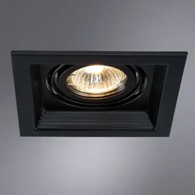 Точечный встраиваемый светильник Arte Lamp CANIS A6661PL-1BK, 1хGU10