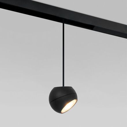 Slim Magnetic Трековый светильник 12W 4200K Lars черный 85033/01