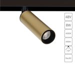 Магнитный трековый светильник Arte Lamp LINEA A4660PL-1SG, 1хLED