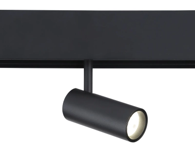 Светильник светодиодный для шинопровода Magnetic GL3814 BK черный IP20 7W 4200K 48V 24° D35*80