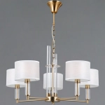IL0755-5PSQ-25 BRASS GENOA светильник потолочный ILLUMICO, E14х5