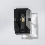 713617 Бра NOVARA 1x40W E14 ЧЕРНЫЙ МАТОВЫЙ Lightstar